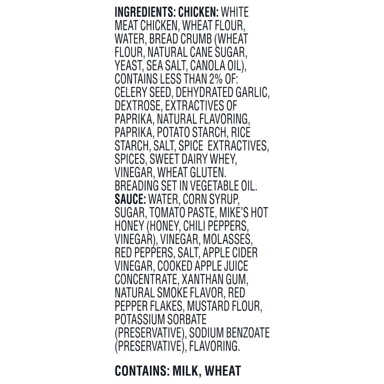 ClassicChickenBites_w-HotHoneyBBQ_12oz_RFG_Ingredients_3000px